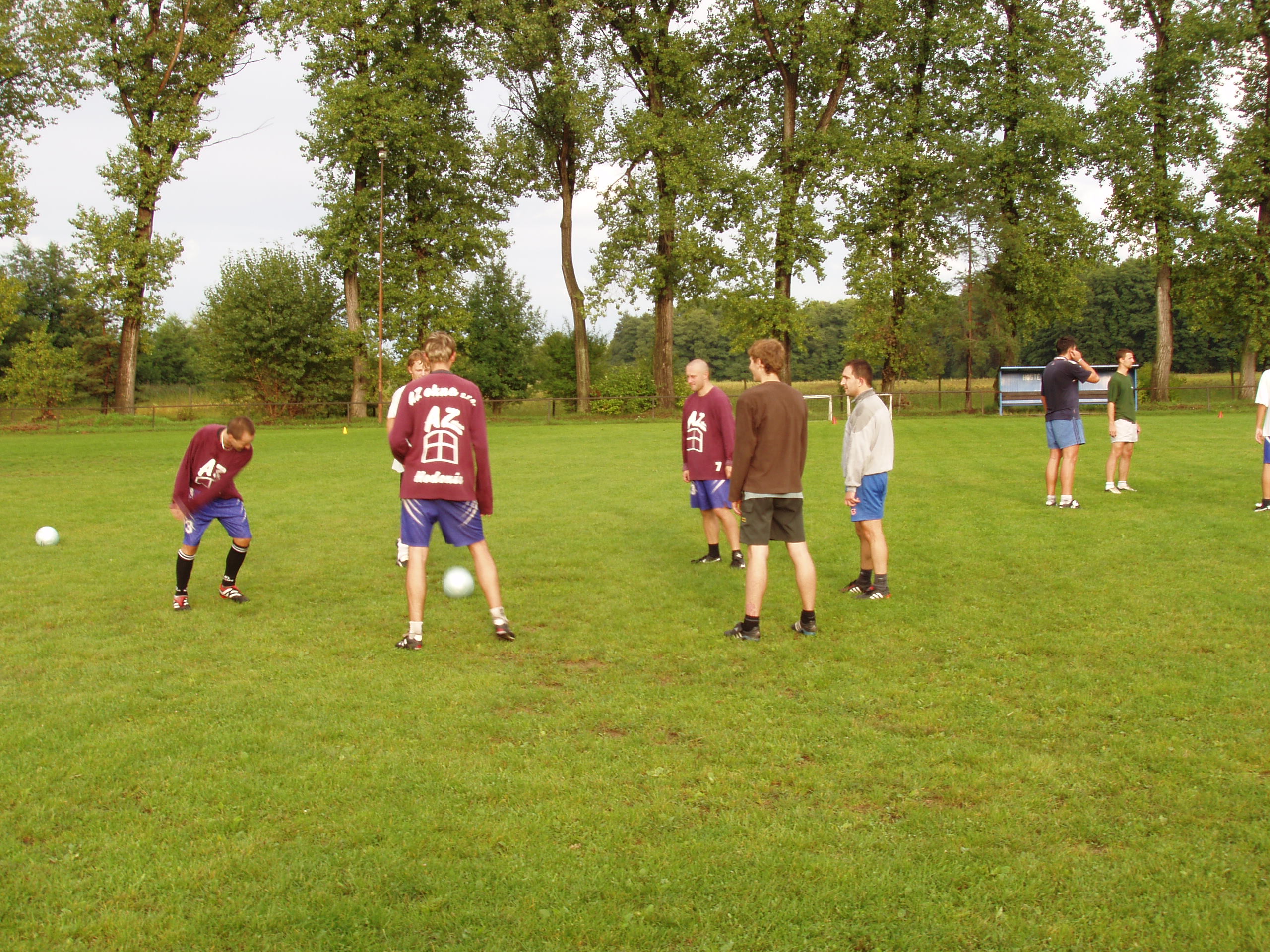 Trenink můžů srpen 2006